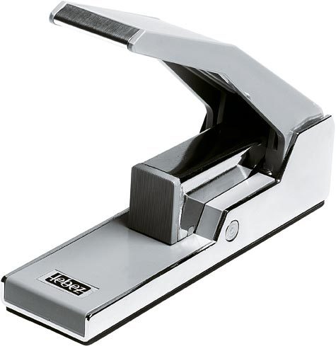 gbc Zigrina in metallo. Cucitrice senza punti metallici Cuce assieme fogli di carta (imprimendo una zigrinatura) senza utilizzare punti metallici.