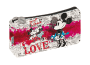 gbc Saccucciolo, astuccio per matite, Walt Disney in nylon, formato: 22x11x5cm* LEB80171a