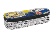 gbc Saccucciolo, astuccio per matite, round Walt Disney in nylon, formato: 22x5x7cm* LEB80173b