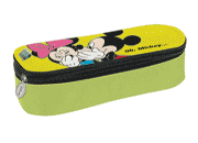 gbc Saccucciolo, astuccio per matite, round Walt Disney in nylon, formato: 22x5x7cm*.