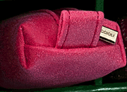 gbc Saccucciolo, astuccio per matite ROSA, tinta unita a forma allargata, in PU* LEB80476ars