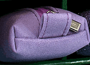 gbc Saccucciolo, astuccio per matite VIOLA, tinta unita a forma allargata, in PU* LEB80476avi