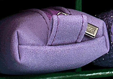 gbc Saccucciolo, astuccio per matite VIOLA, tinta unita a forma allargata, in PU*.