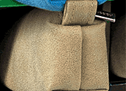 gbc Saccucciolo, astuccio per matite MARRONE, tinta unita a forma allungata in altezza, in PU* LEB80476bma