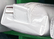 gbc Saccucciolo, astuccio per matite BIANCO, fantasia a cuoricini, forma allargata, in PU*.