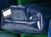 gbc Saccucciolo, astuccio per matite BLU, fantasia a cuoricini, forma allargata, in PU*.