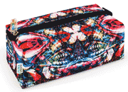 gbc Saccucciolo, astuccio per matite, quadrotto Graffiti in nylon, formato: 21x9x9cm* LEB80608f