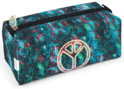 gbc Saccucciolo, astuccio per matite, quadrotto Graffiti in nylon, formato: 21x9x9cm* LEB80608d