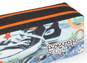 gbc Saccucciolo, astuccio per matite 2 cerniere Yung Style in nylon, formato: 21x8x10cm* LEB80610a