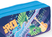 gbc Saccucciolo, astuccio per matite 2 cerniere Yung Style in nylon, formato: 21x8x10cm* LEB80610d