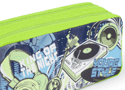 gbc Saccucciolo, astuccio per matite 2 cerniere Yung Style LEB80610e.