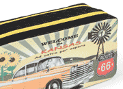 gbc Saccucciolo, astuccio per matite 2 cerniere Yung Style LEB80610h.