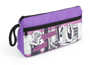 gbc Saccucciolo, astuccio per matite 2 cerniere Yung Style in nylon, formato: 23x5x11cm* LEB80611d