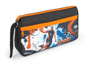 gbc Saccucciolo, astuccio per matite 2 cerniere Yung Style in nylon, formato: 23x5x11cm* LEB80611g