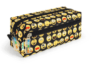 gbc Saccucciolo, astuccio per matite, quadrotto EMOTICON in nylon* LEB80617a