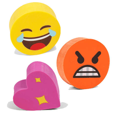 gbc Matita EMOTICON Con gomma al top per cancellare*.