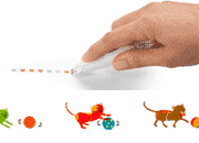 gbc Decoration roller, GATTINI Consente di imprimere una striscia decorativa al semplice passaggio. Funziona come un nastro correttore, imprimendo 8 diverse decorazioni. Altezza 6mm. lunghezza 6 metri. Prodotto originale PLUS. Made in Japan* LEB80644c