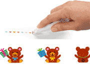 gbc Decoration roller, ORSACCHIOTTI Consente di imprimere una striscia decorativa al semplice passaggio. Funziona come un nastro correttore, imprimendo 8 diverse decorazioni. Altezza 6mm. lunghezza 6 metri. Prodotto originale PLUS. Made in Japan* LEB80644g