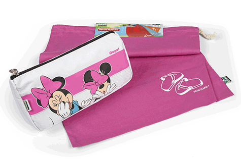gbc Saccucciolo, astuccio per matite, Walt Disney saccucciolo con sacchetto sport in cotone *.