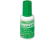 gbc Correttore liquido Coprex con pennello 20 ml Ottimo per tutti i tipi di correzione, non necessita di diluente, asciuga rapidamente, non contiene tricloroetano.