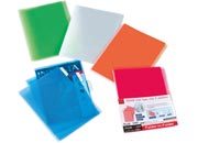 gbc Cartellina in PP con 3 divisori. completa di etichette Verde, formato: 24x31,5 cm.