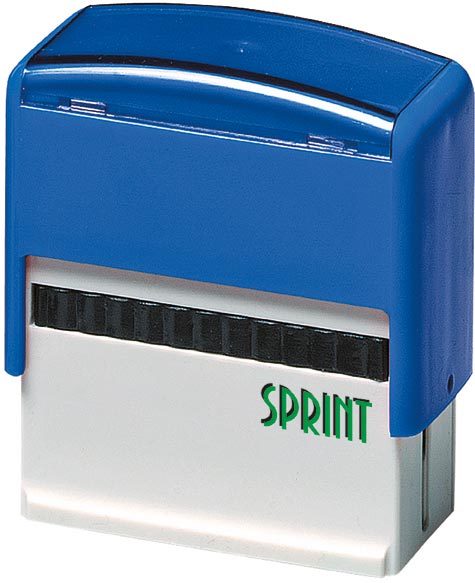 gbc Macchinetta autoinchiostrante 61x24mm, SPRINT in ABS antiurto.