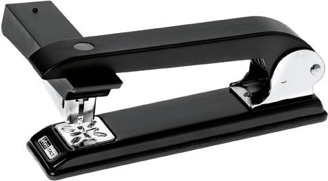 gbc Cucitrice Snodabile a braccio lungo Ideale per rilegare depliant. In ABS, monta il punto: 24-6 - 26-6, cuce fino a 12 fogli.