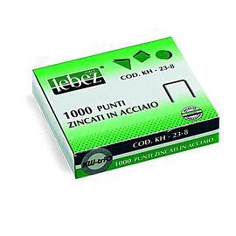 gbc Punti zincati per cucitrici alti spessori: cod. 7777 Scatola di 1000, cuce 100-130 fogli, misura: 13x15 mm.