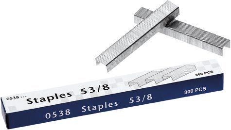 gbc Punto per pistola sparapunti cod. 9912 Scatola di 800 punti.