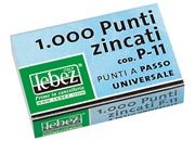 gbc Punti zincati per cucitrici: cod. PLUS-10; PLUS-40; 2411; 5099 LEBP10.
