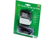 gbc Timbro componibile personalizzabile fai a te mm 47x18, 5righe LEBS500.