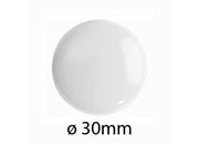 gbc Bottone magnetico. diametro 30mm. BIANCO LEBMR30B.