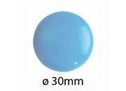 gbc Bottone magnetico. diametro 30mm. BLU LEBMR30BL.