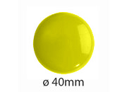 gbc Bottone magnetico. diametro 4cm. GIALLO    LEB2999G