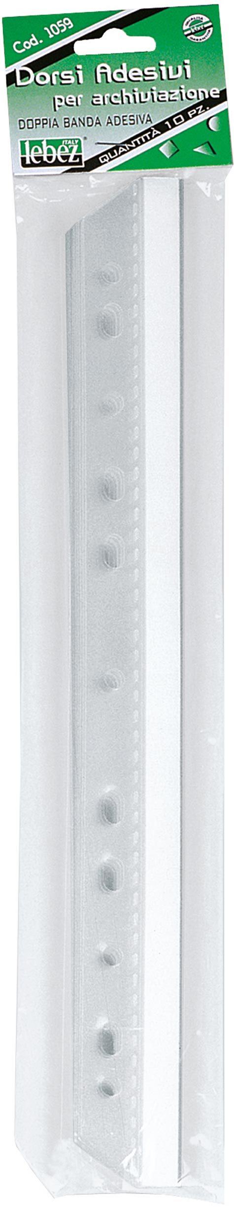 gbc Dorsi adesivi doppi foratura universale Doppia banda adesiva, formato: 300x38mm.