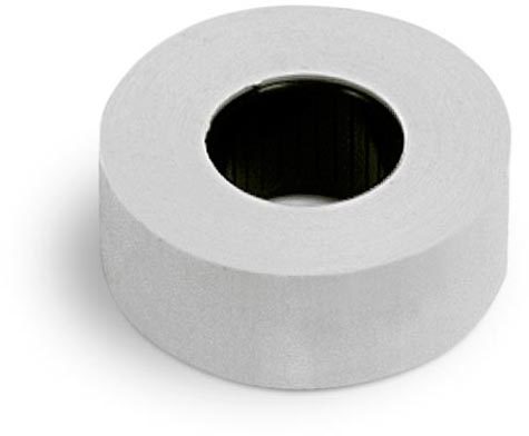 gbc Rotolo di 1000 etichettte permanenti per prezzatrice 217 Colore bianco, formato: 26x12 mm.