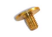 legatoria Teste per viti sepolte in ottone,  diametro testa 10mm leg1485