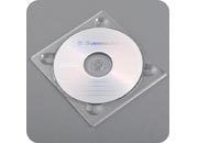 legatoria Porta CD a Vassoio TRASPARENTE, 137x124x4.2 mm leg100