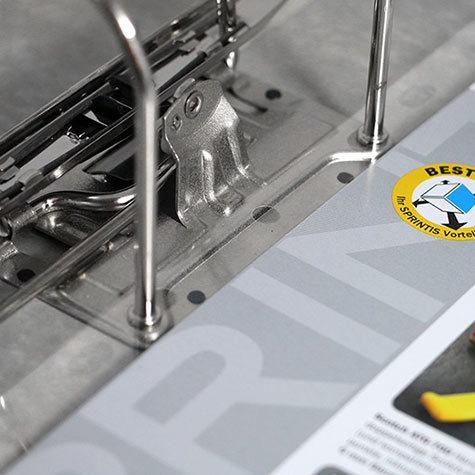 legatoria Filestrip autoadesive, archiviazione 4buchi, 295x25mm TRASPARENTE, in poliestere molto resistente anche a temperature elevate. I file strip permettono di archiviare in un classificatore ad anelli tutti i documenti senza necessit di perforarli, come: cataloghi, riviste, statistiche, disegni, documenti legali. I documenti possono essere estratti e consultati senza rovinarli. .