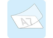 gbc Pouches plastificazione a freddo 64x86mm ideali per cartoncini formato 52x74mm UNI A8, Photo Savers 3EL7412