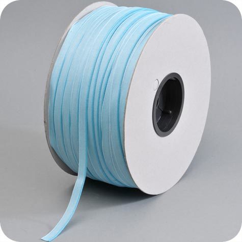 legatoria Capitello BLU CHIARO avvolto per il lato destro, larghezza 13 mm.