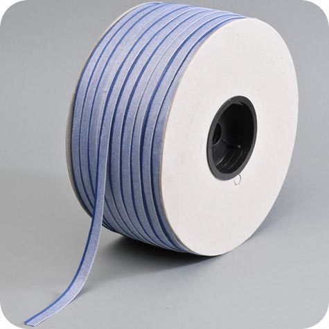 legatoria Capitello BLU MEDIO avvolto per il lato sinistro, larghezza 13 mm.