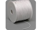 legatoria Cordoncino 2mm, viscosa, viscosa, BIANCO a 3 capi, spessore 2 mm, doppio ritorto, in viscosa. Cordoncino ideale per abbellimenti in campo cartotecnico e per il confezionamento di men, libretti matrimonio, bomboniere. .