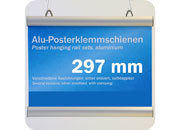 legatoria Listelli appendiposter in alluminio, 297mm leg1100.