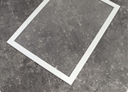 legatoria Cornice magnetica A4 per fogli formato A4 (210x297mm). Fissaggio magnetico. Pannello frontale trasparente antiriflesso*.