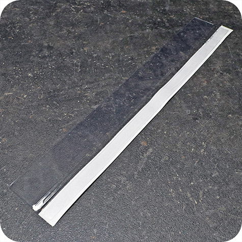 legatoria Supporto calendario A2, BLU SCURO autoadesivo, lunghezza 594mm, con rinforzo in cartone.