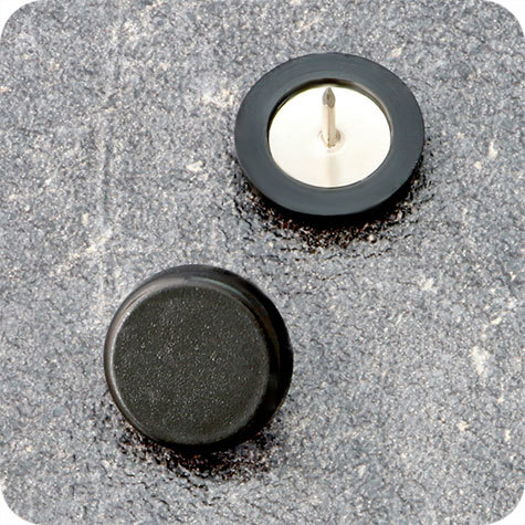 legatoria Puntina per poster, diametro 15mm NERO.