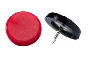 legatoria Puntina per poster, diametro 15mm ROSSO leg122