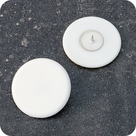 legatoria Puntina per poster, diametro 30mm BIANCO.