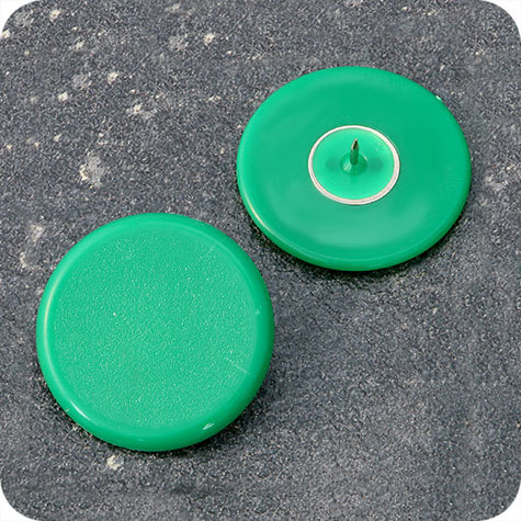 legatoria Puntina per poster, diametro 30mm VERDE.